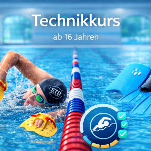 17.00 Uhr - 17.45 Uhr, Technikkurs (ab 16 Jahre)